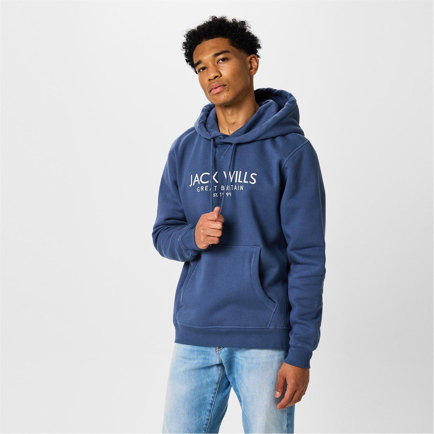 Jack Wills JW Batsford Logo Hoodie