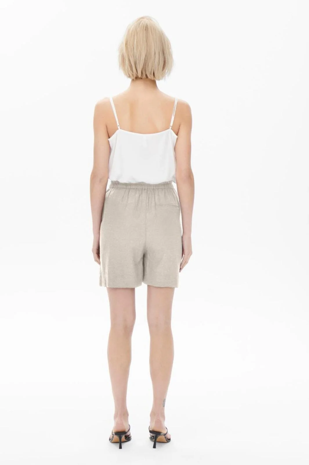 Only Onltokyo Linen Blend Shorts 3996912 moonbeam