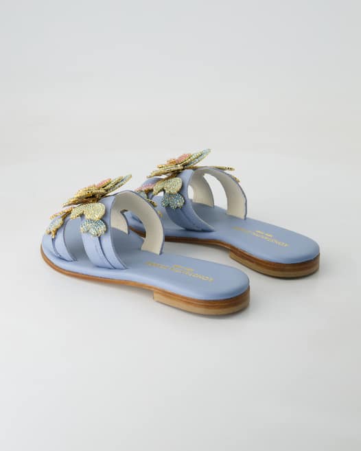 Konstantin Starke FB1089 Pantoletten in Blau