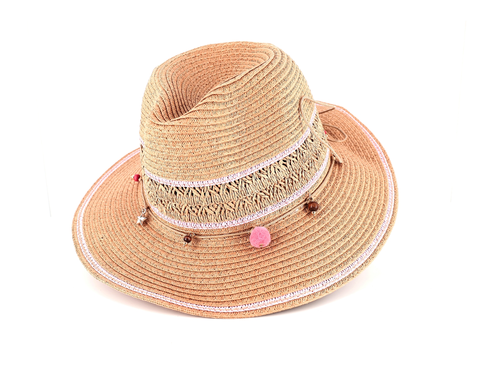 E brand-CHAPEAU ENF 23-SH-210150 Synthétique Beige Rose