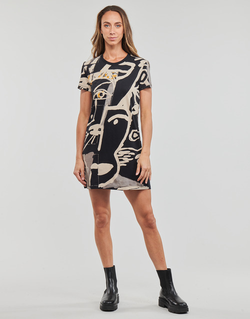 Desigual - MARISCAL FACE - Noir / Beige