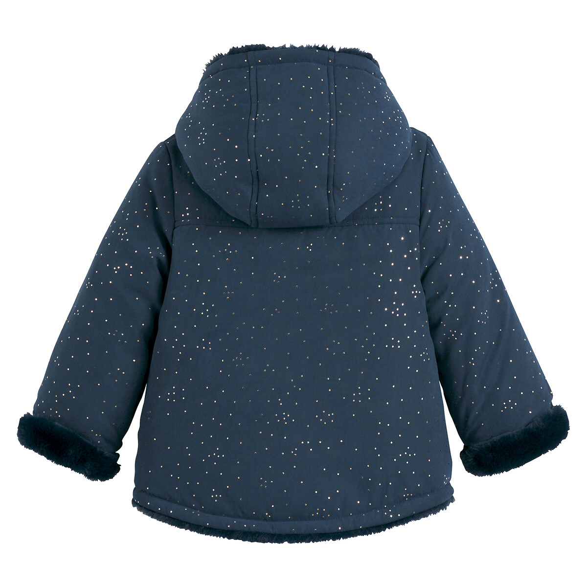 COLEÇÕES LA REDOUTE<br>Parka quente com capuz, reversível
