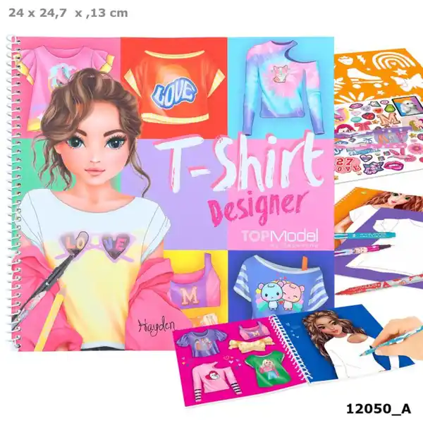 T-Shirt Designer Malbuch