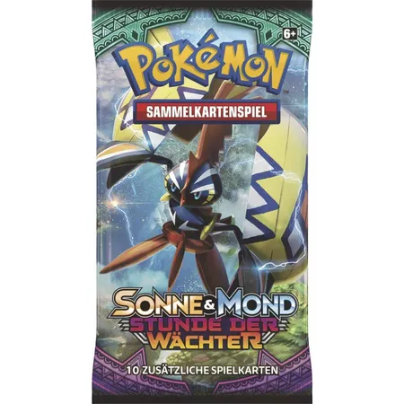 Pokemon Sonne & Mond 02 Stunde der Wächter, Booster Fix36, sortiert