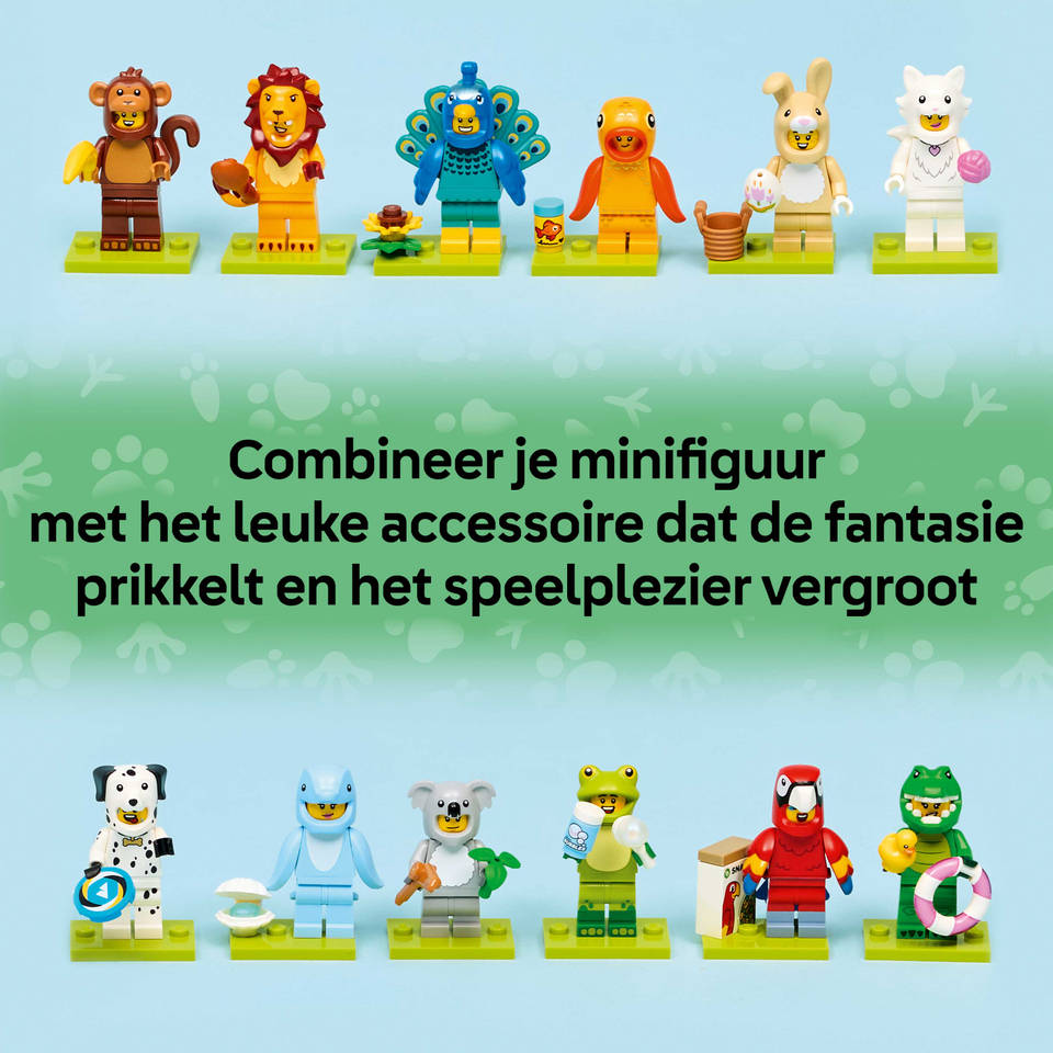 LEGO minifiguren serie 28 dierenkostuums 71051