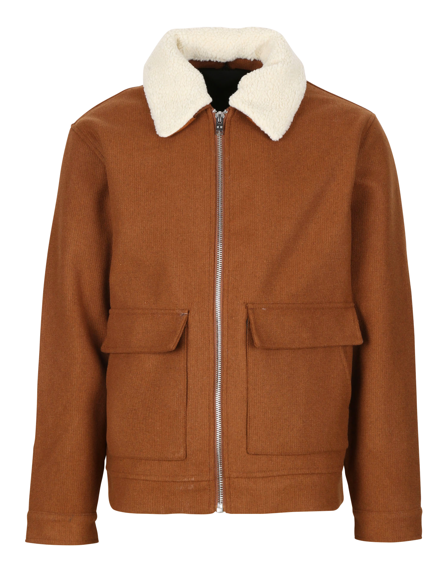 THORKINS 2.0 - Manteau droit à col classique | Marron