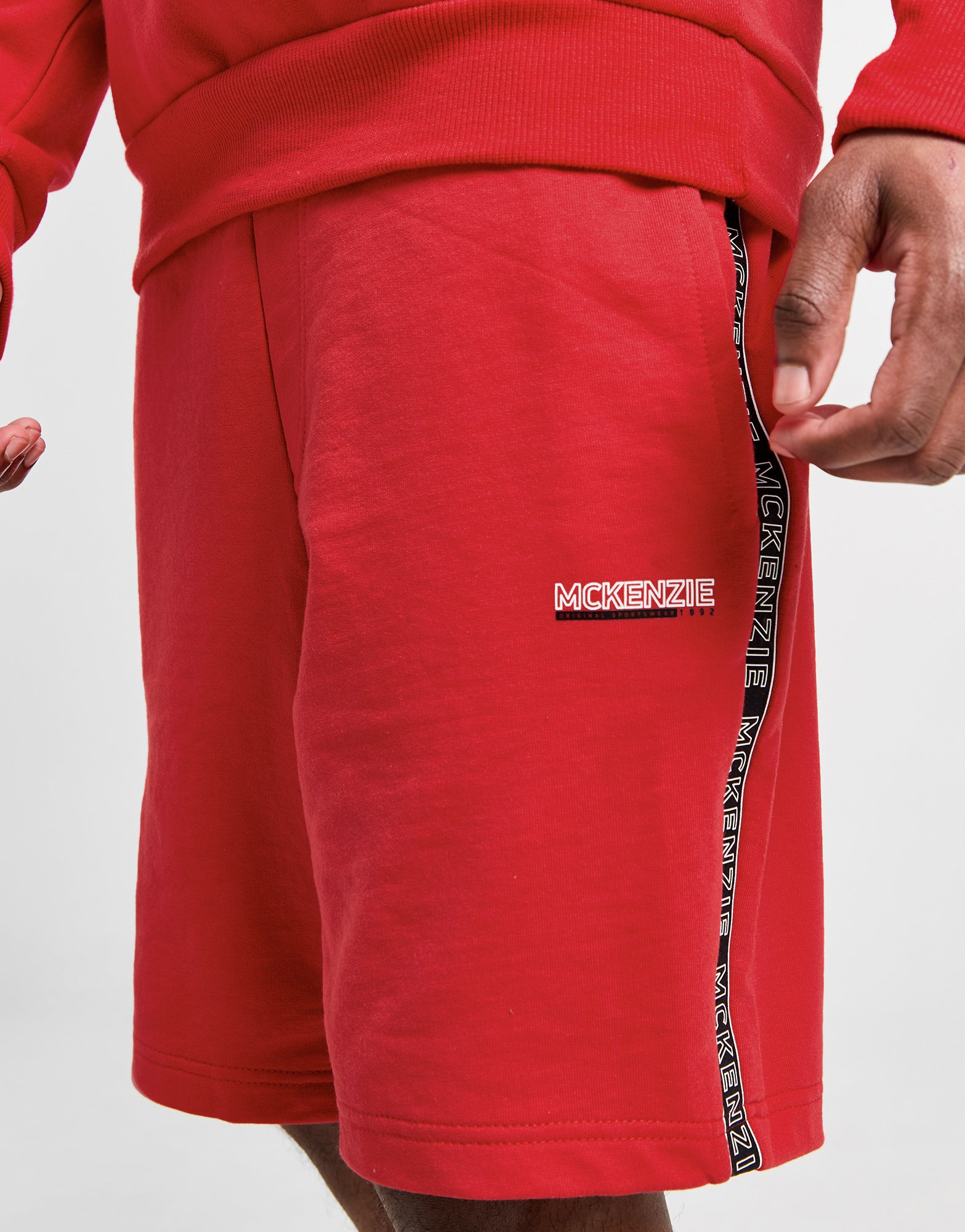 McKenzie Ensemble Sweat à Capuche/Short Essential Tape Homme