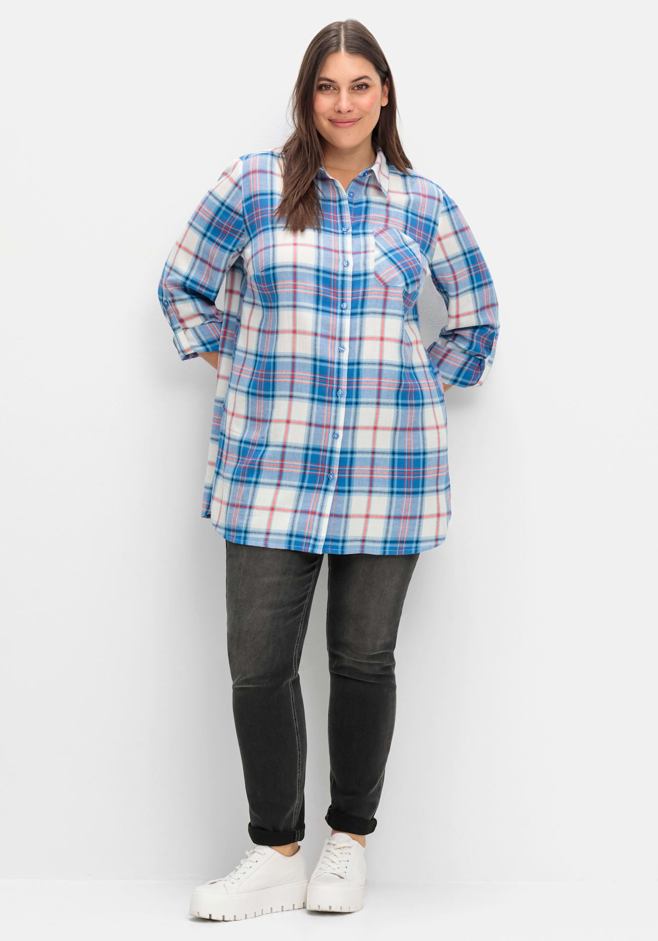 Sheego Longbluse
