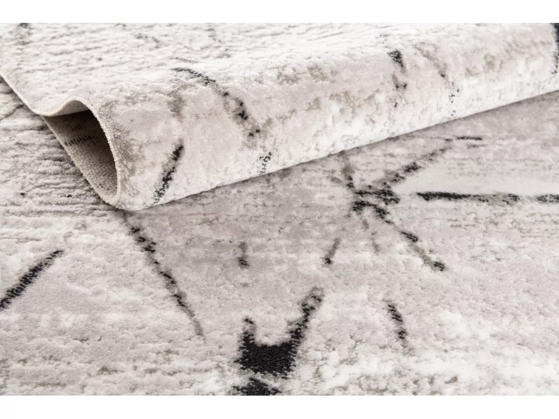 Tapis 160x160 gris Davos Spice