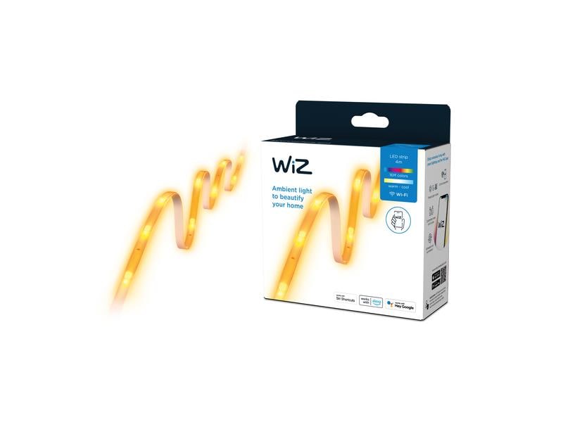 WiZ LED Strip Tunable White & Color 4m Starterkit Type-C LED-Lightstrip, steuerbar über Matter, WLAN