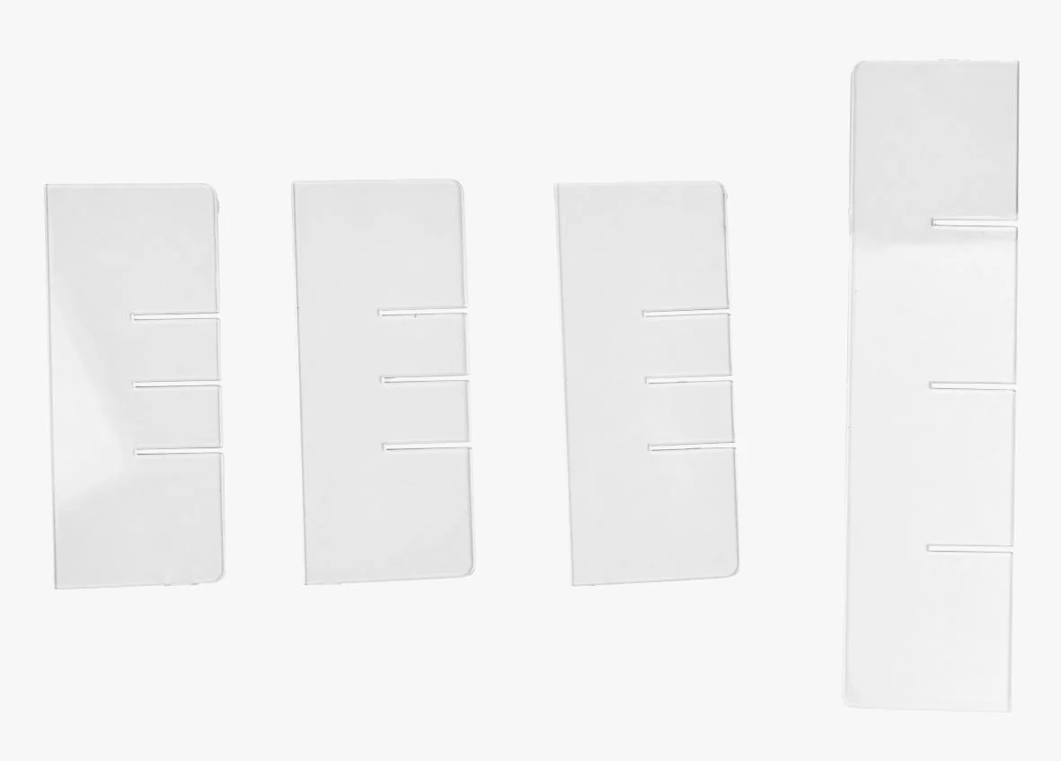 Organizer hvit - 0,2x27,3x7 cm