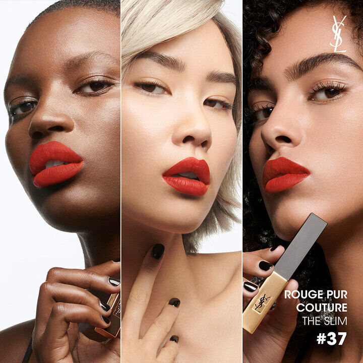 Rouge Pur Couture The Slim  Rouge à Lèvres Ultra-Mat - Red on fire 37