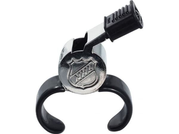 Whistle Fox 40 Superforce CMG metall med fingerholder sølv 37180