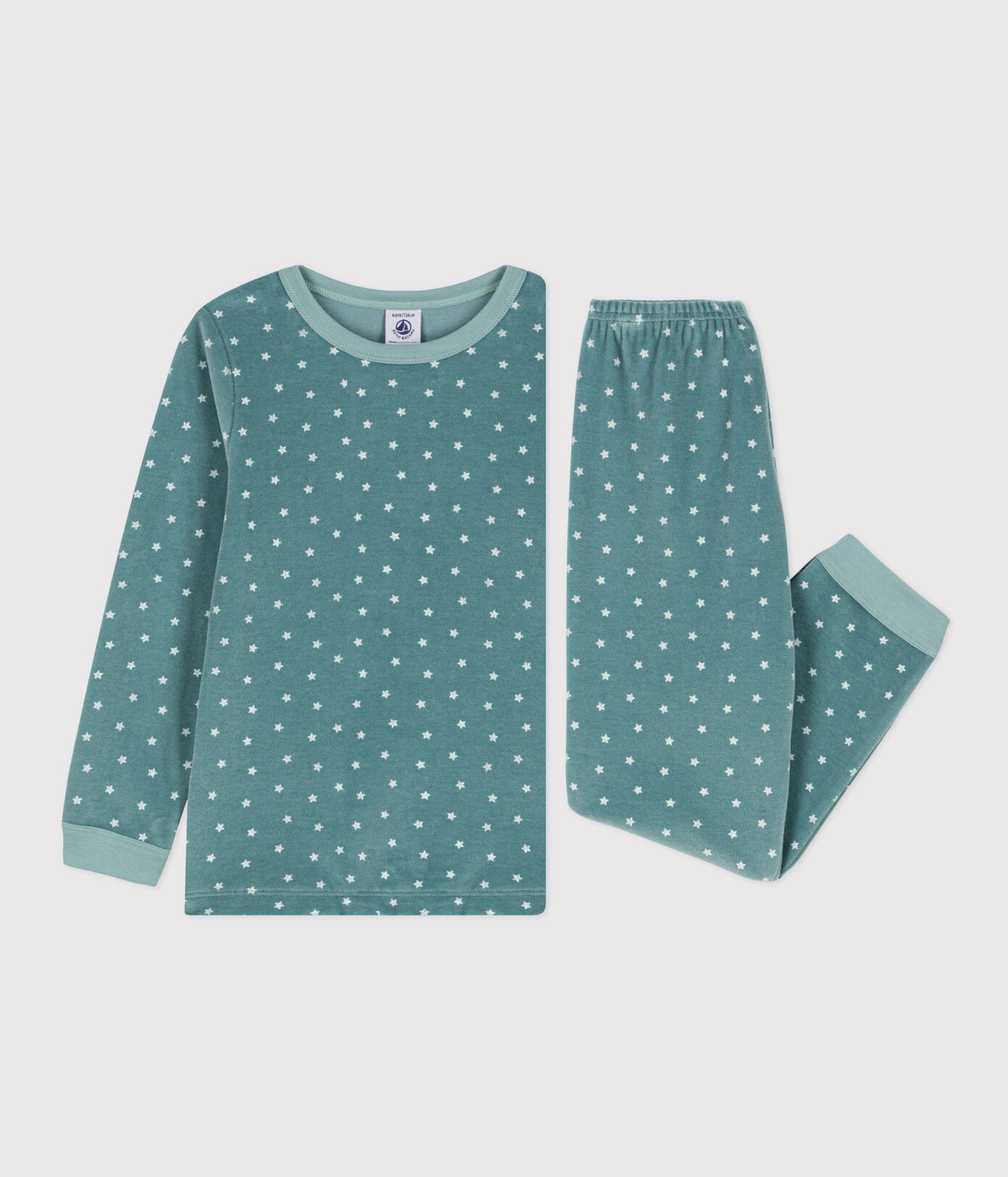 Pyjama étoile petite fille/petit garçon en velours