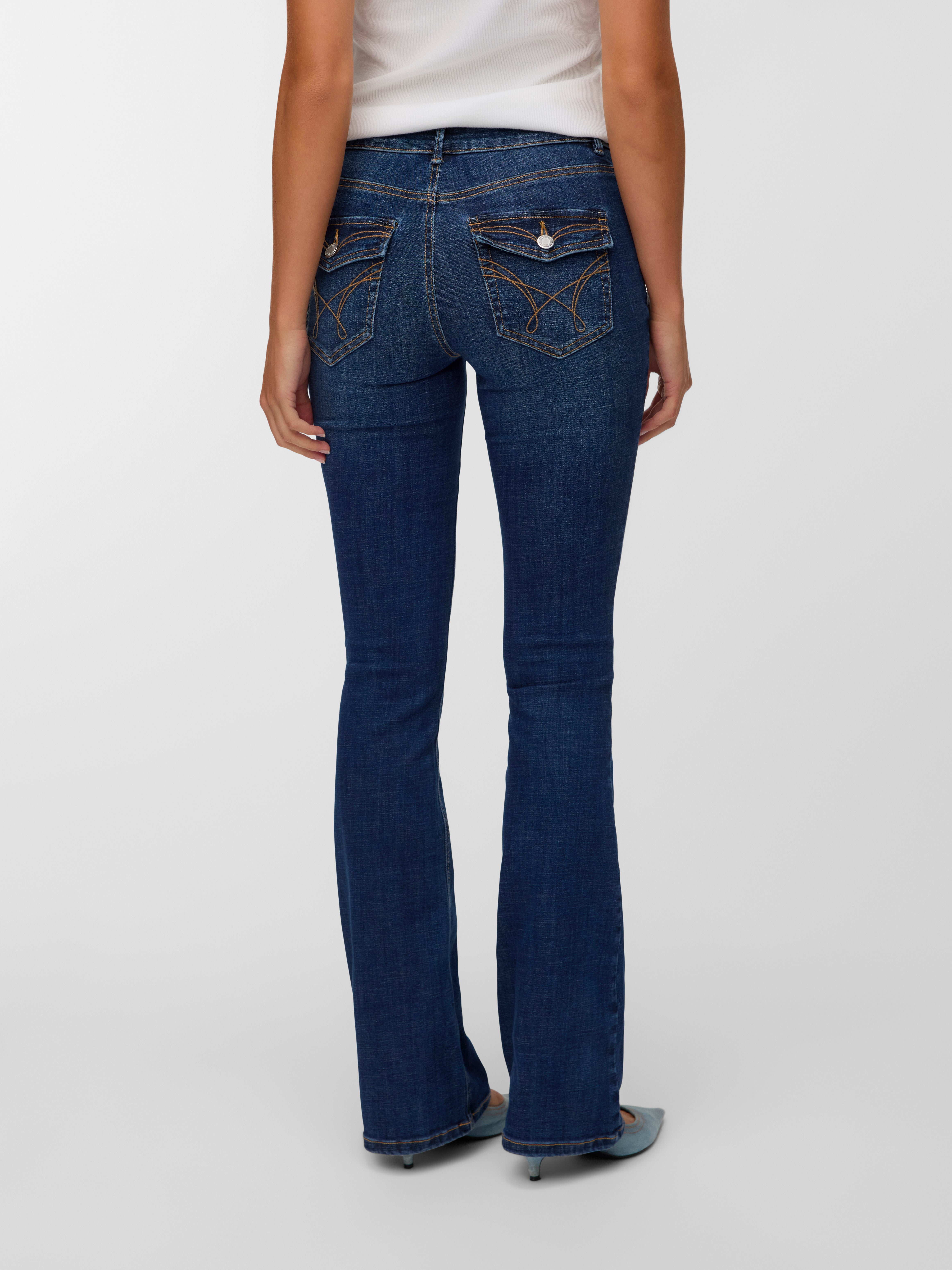 VMCAMILLE Low rise Flared fit Jeans