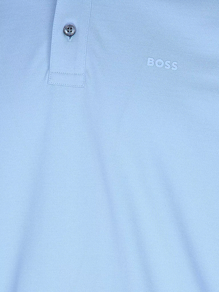 BOSS Poloshirt PARLAY 190 hellblau