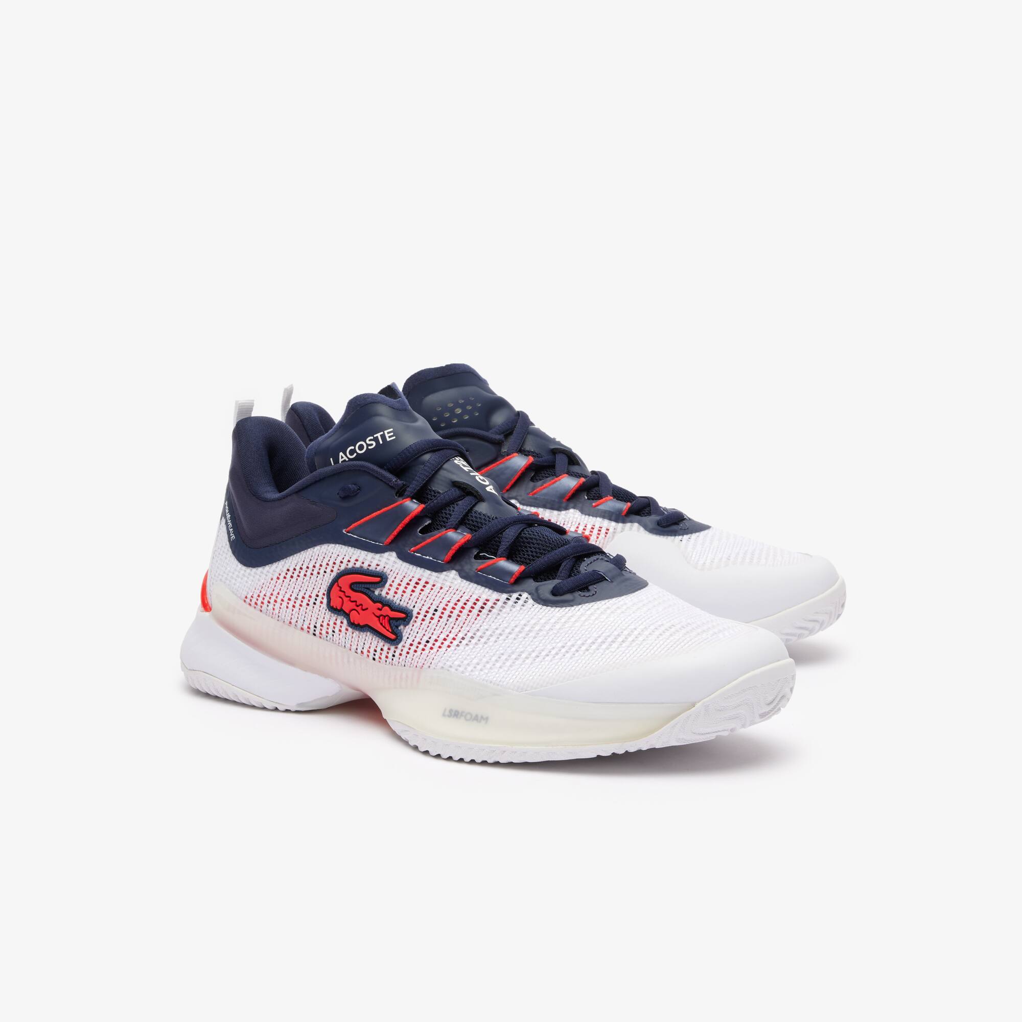 Herren AG-LT23 Tennis Schuhe ULTRA für Sandplatz Performance - Weiss - Lacoste - Herren