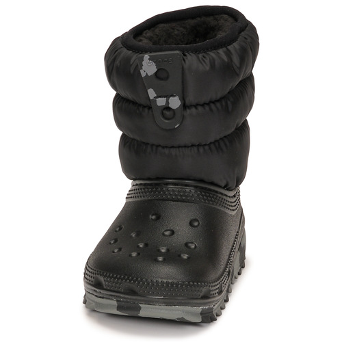 Crocs - CLASSIC NEO PUFF BOOT T - Noir