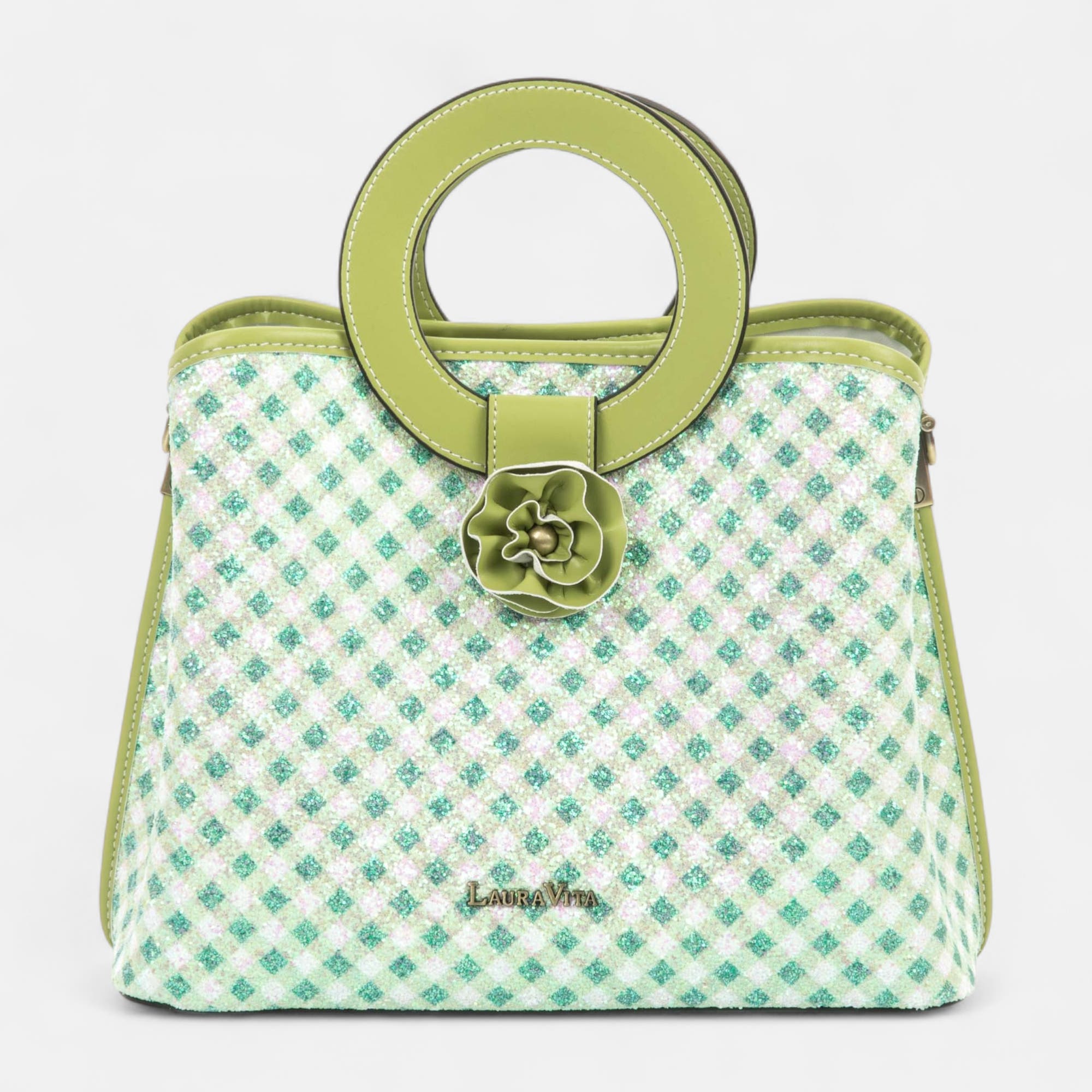 Sac à main vert