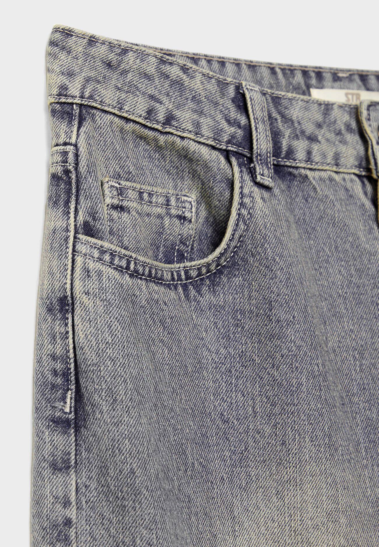 calças jeans largas