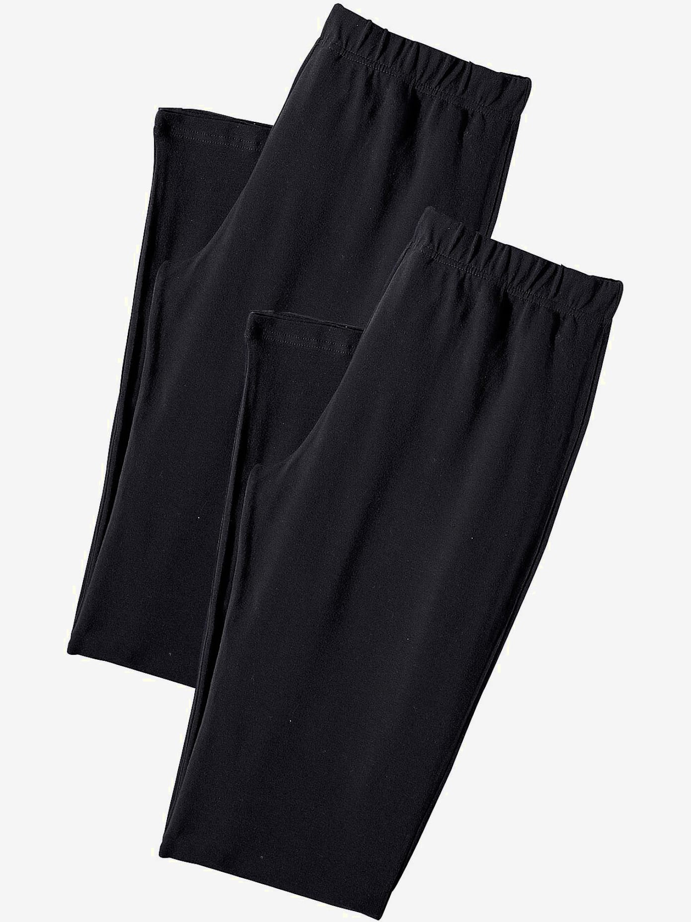 Lot de 2 leggings basiques