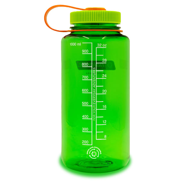 Gourde NALGENE BOUTEILLE GRDE OUVERTURE SUSTAIN 1L MELON BALL SUS