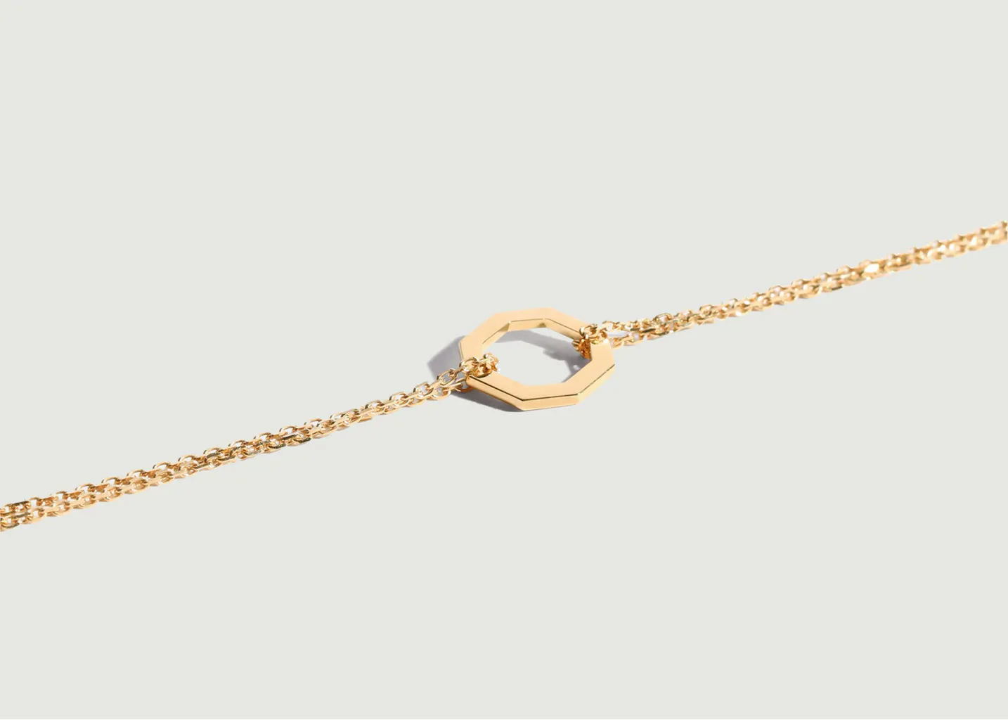 Bracelet Petit Octogone sur chaîne JEM