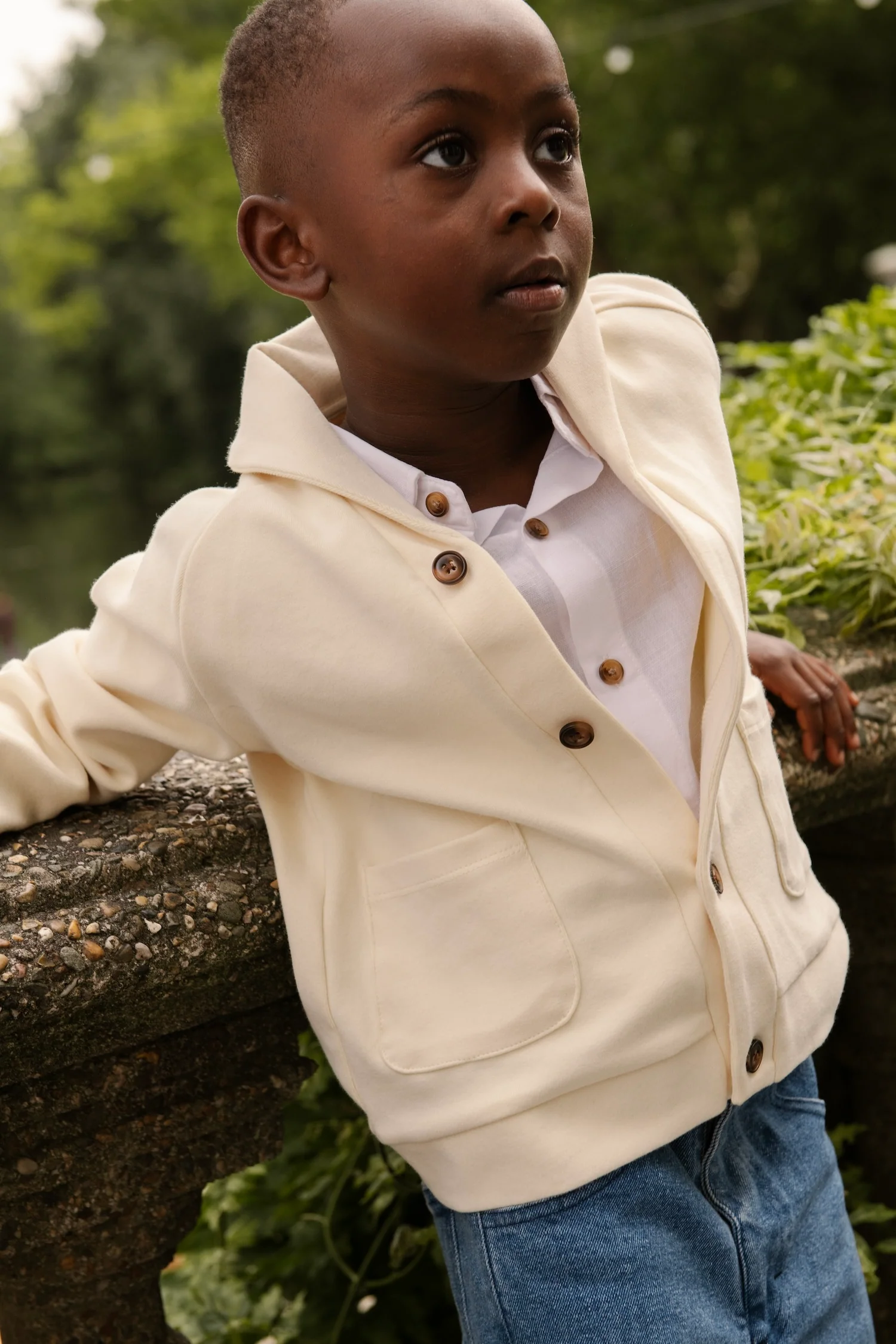 Skief Cardigan | Warm Macaroon