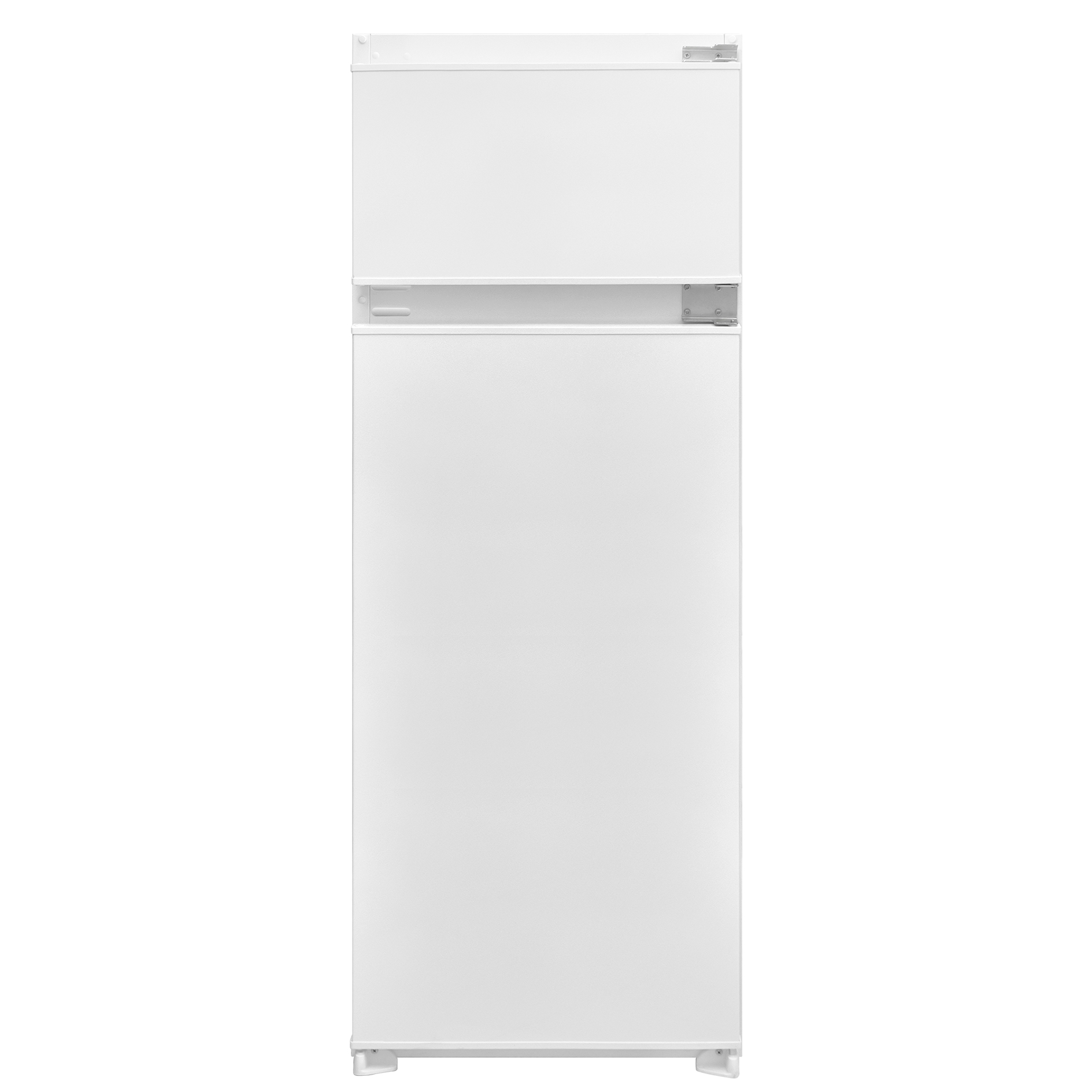 nobilia Küchenblock TOUCH - Lacklaminat Alpinweiß supermatt - mit E-Geräten - Kühlschrank links - 310 cm