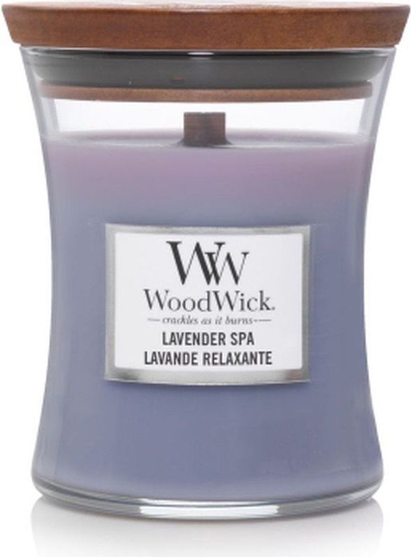 WoodWick Geurkaars Mini Lavender Spa 85 gr