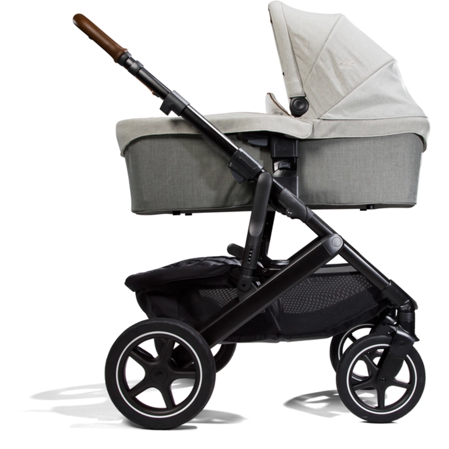 Joie Signature Kombikinderwagen Vinca 4in1 bestehend aus Babywanne, Sportsitz, Babyschale i-Level und Base LX Oyster