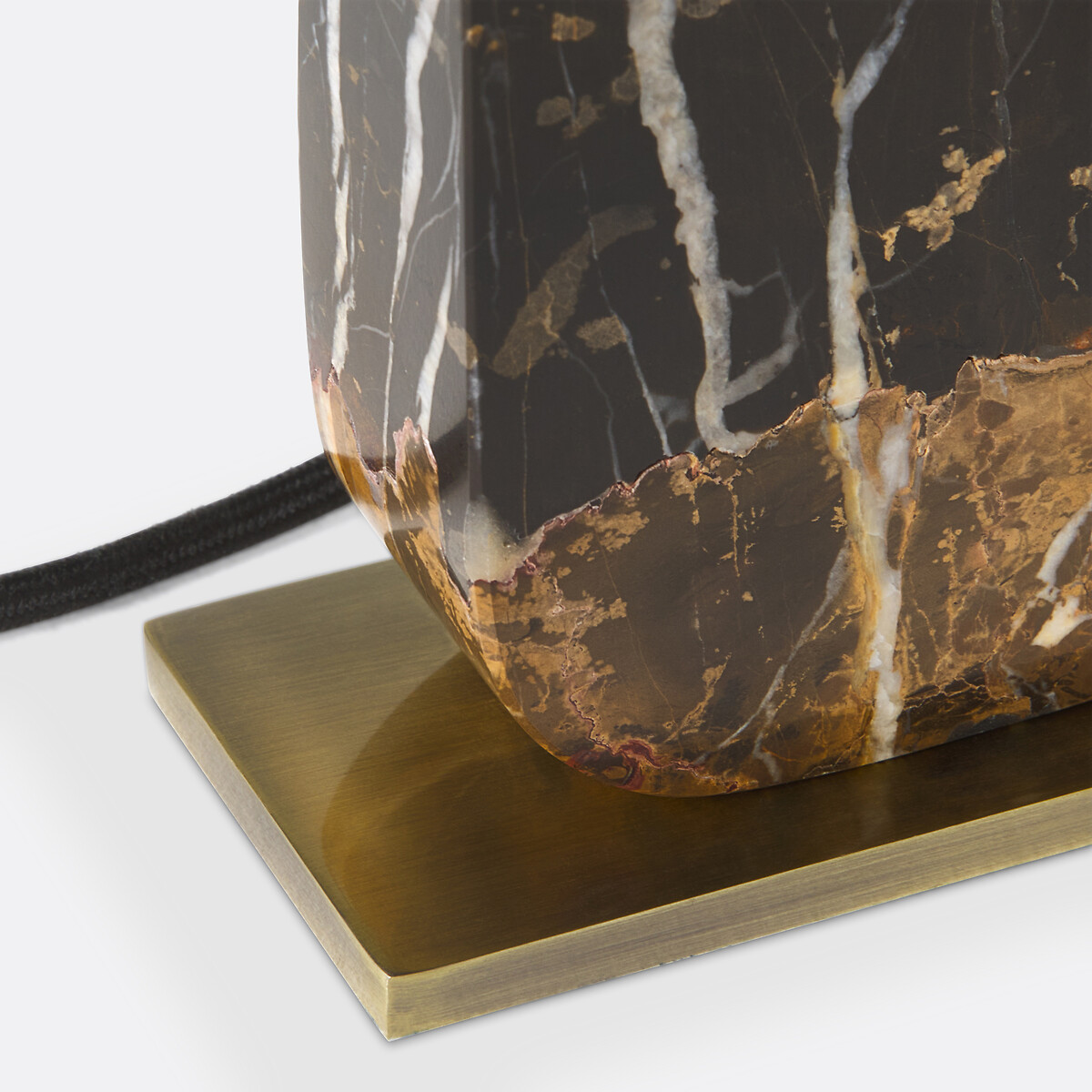 LA REDOUTE INTERIEURS<br>Candeeiro de mesa em mármore, Palaz