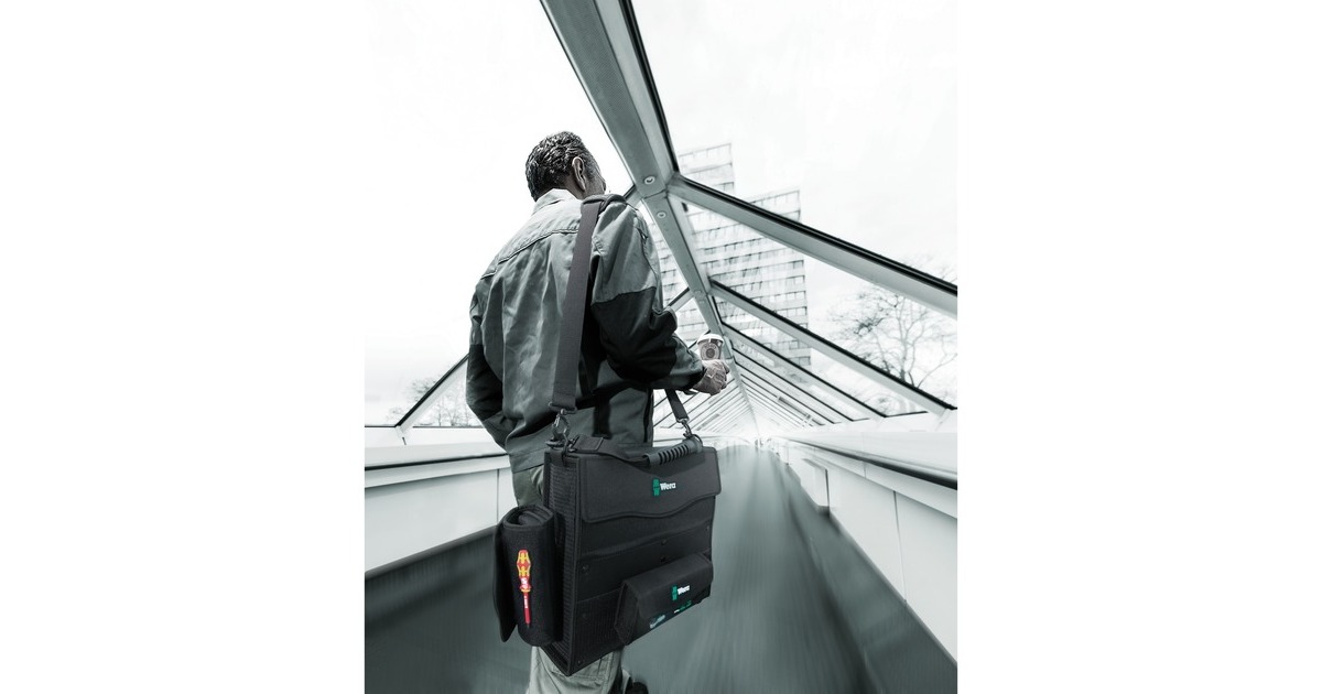 Wera2go 2 tas  (Zwart)