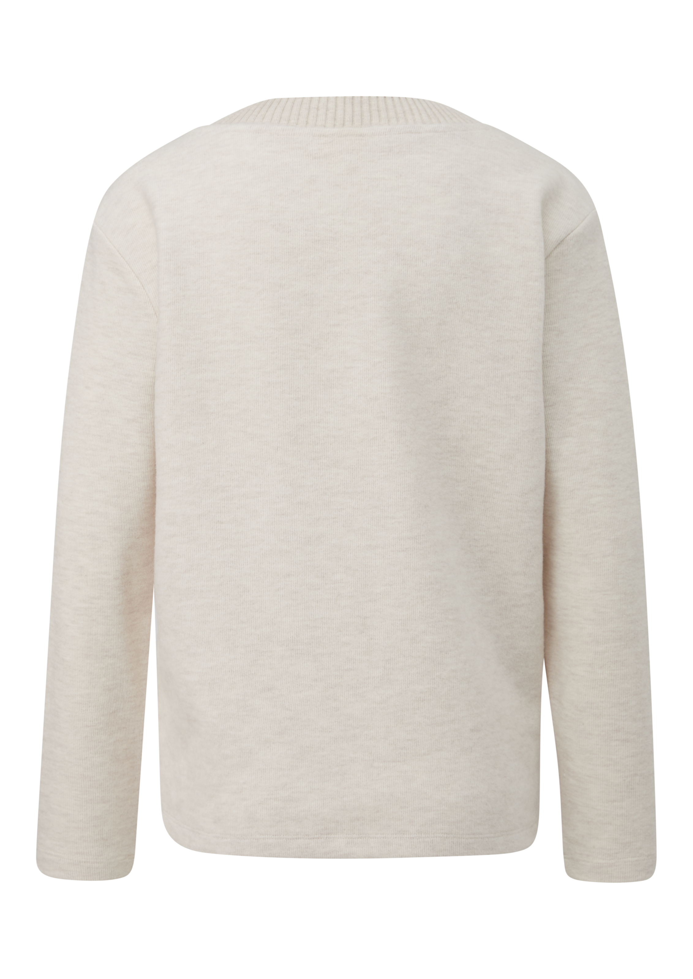 s.Oliver V-Ausschnitt-Pullover , in melierter Optik