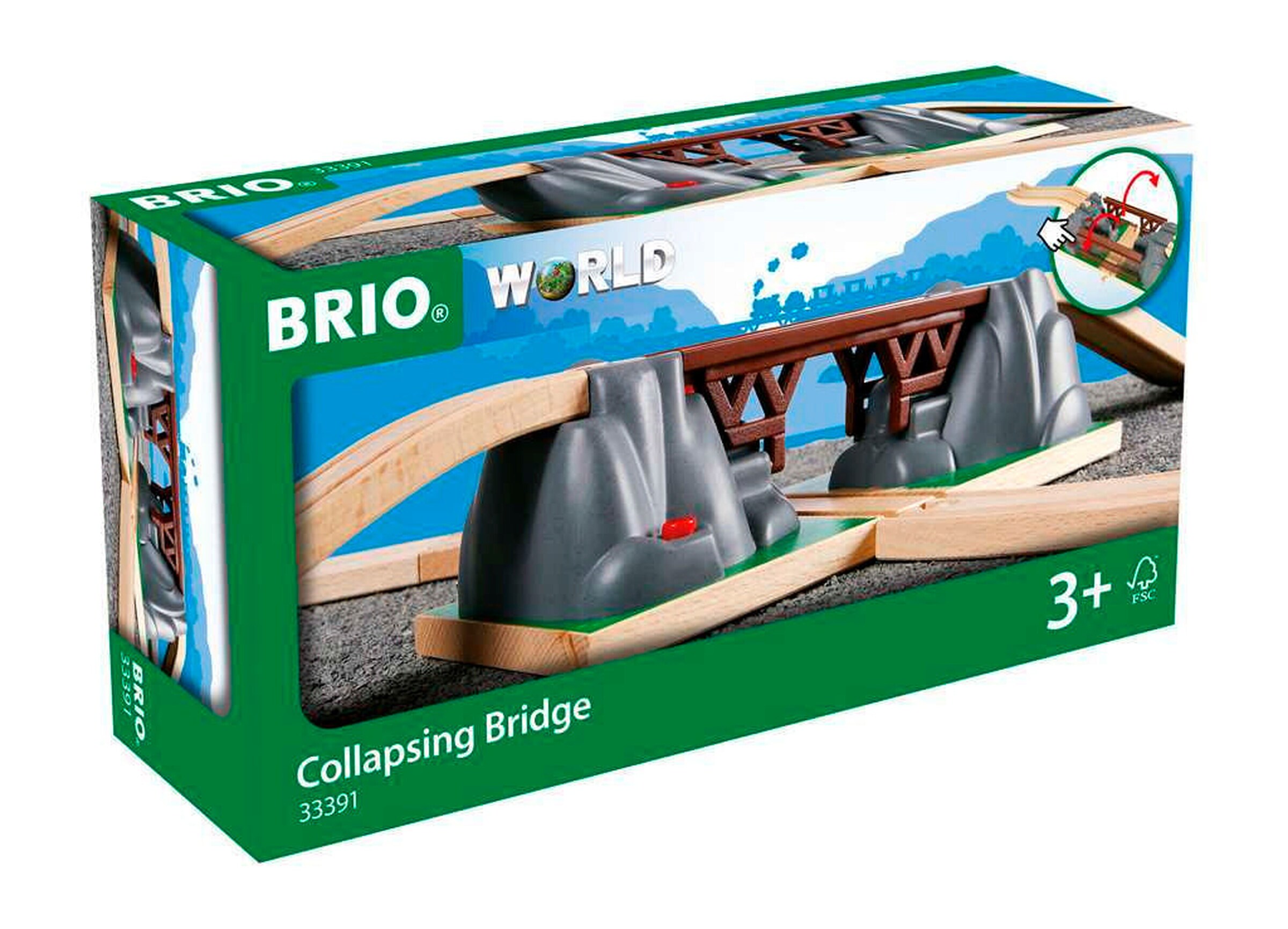 BRIO Einsturzbrücke