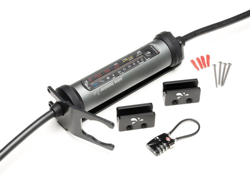 Juice Technology JUICE BOOSTER 3 air Set Wandhalterung Wandhalterung und Kabelhalter für den JUICE BOOSTER 3 air