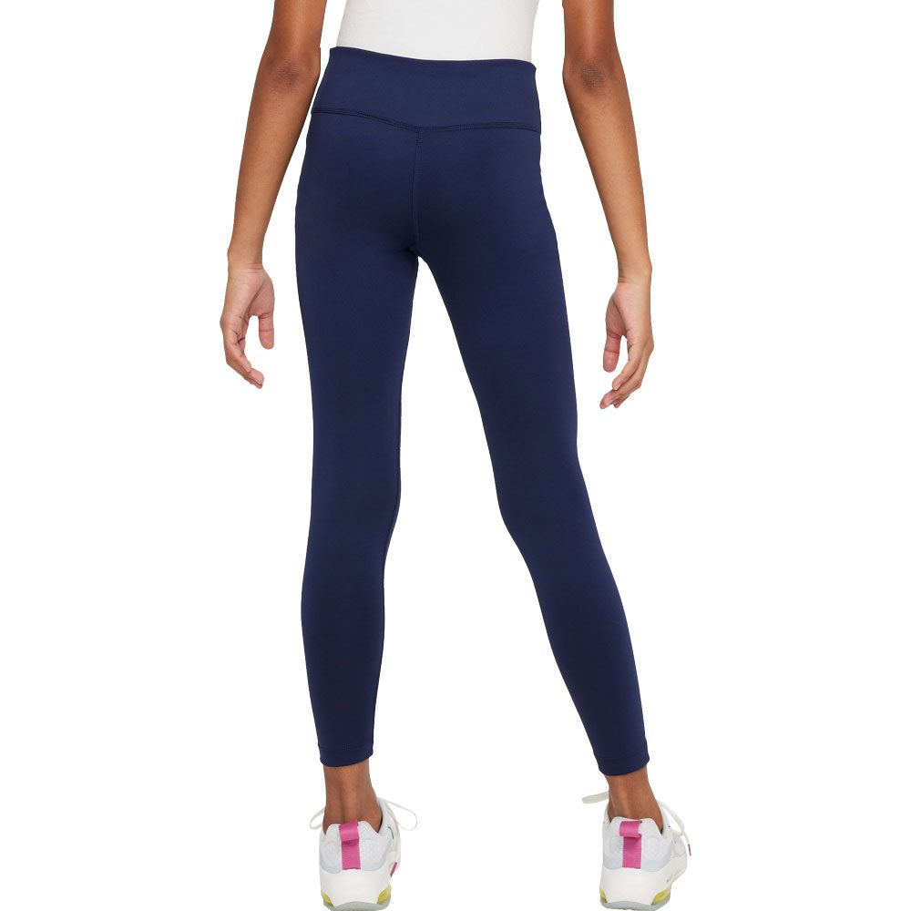 Nike Dri-Fit One Tights Mädchen midnight navy