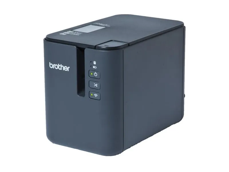 Brother PT-P950NW - Etiketprinter - termo transfer - Rulle (3,6 cm) - 360 x 720 dpi - op til 60 mm/sek. - USB 2.0, LAN, Wi-Fi(n) - cutter
