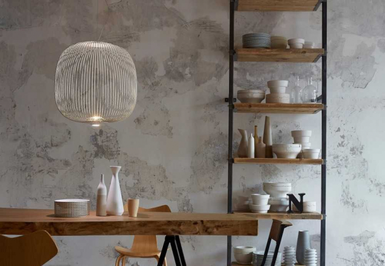 Foscarini Spokes 2 hanglamp Ø52 LED dimbaar koper