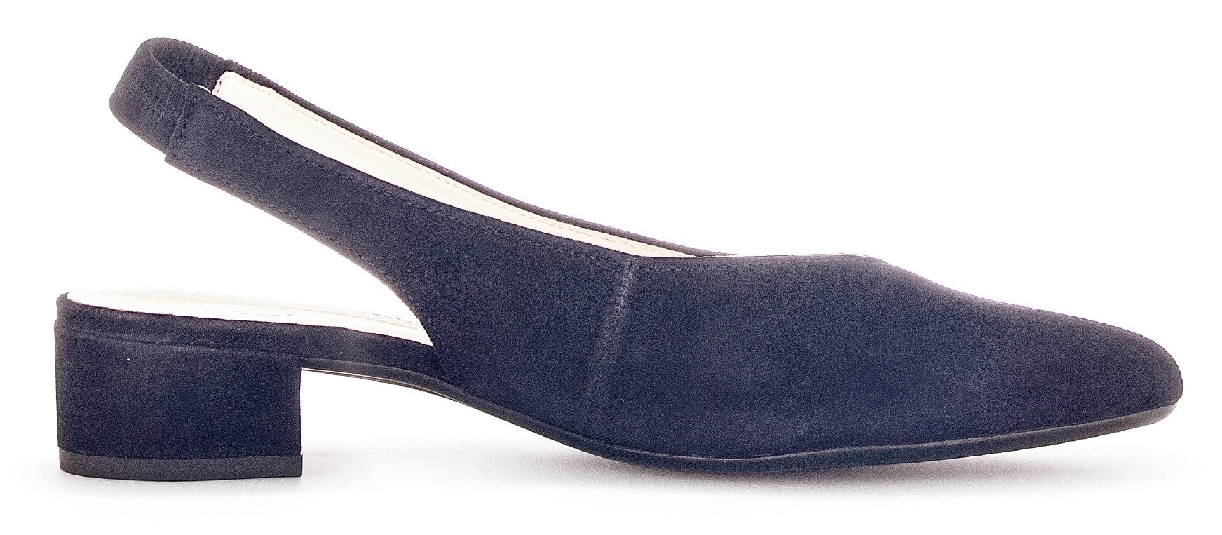 Gabor Slingpumps  , Blockabsatz, Abendschuh, Sommerschuh mit elastischem Riemchen