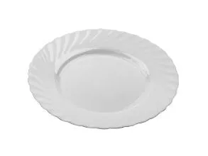 Tallerken Coupe Stonecast Ø28.8 cm Porcelæn Grå,12 stk/krt