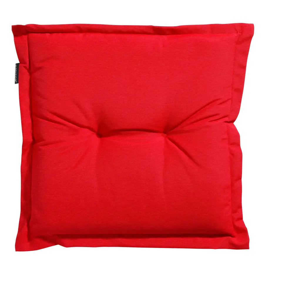 Madison - Zitkussen Panama red - Ca. 50x50 cm - Set van 4