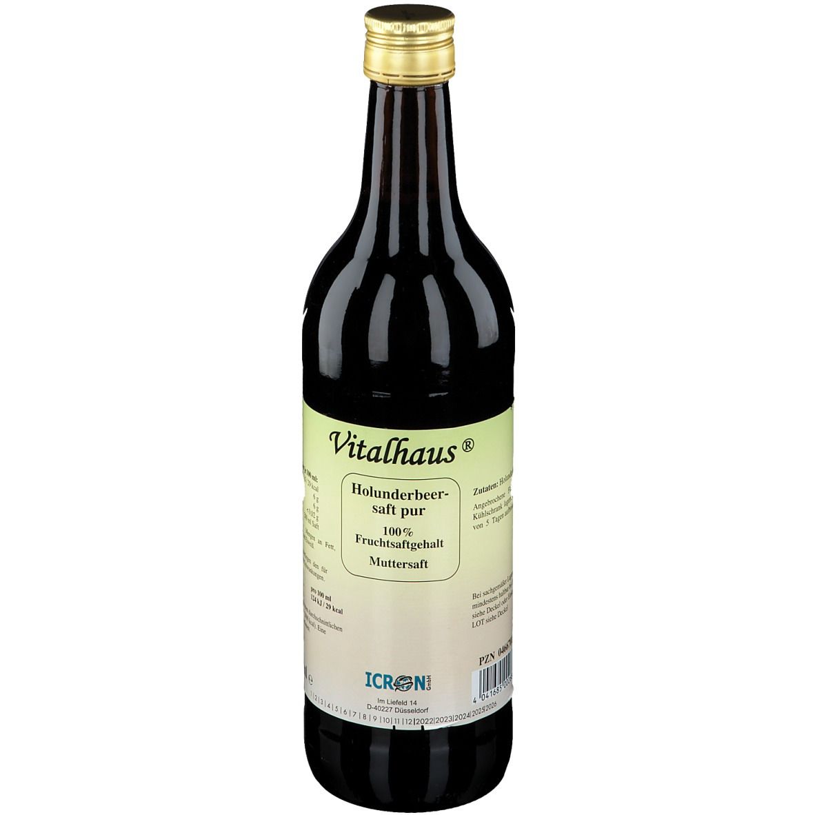 Vitalhaus® Holunderbeer-Saft pur