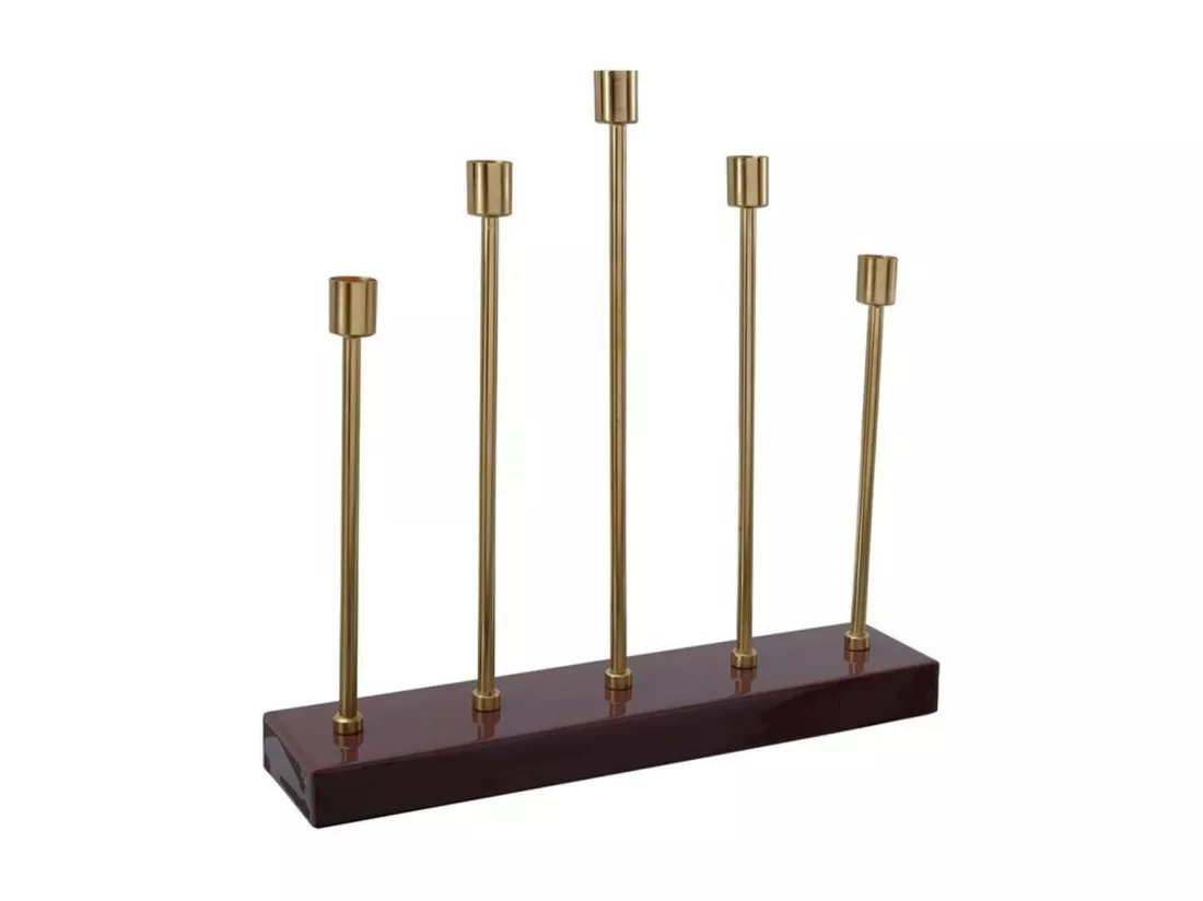 Bougeoir Design en Métal 