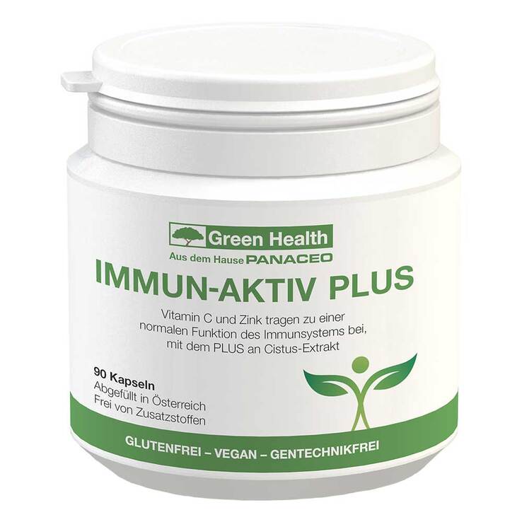 Panaceo Green Health Immun-Aktiv Plus Kapseln, 90 St