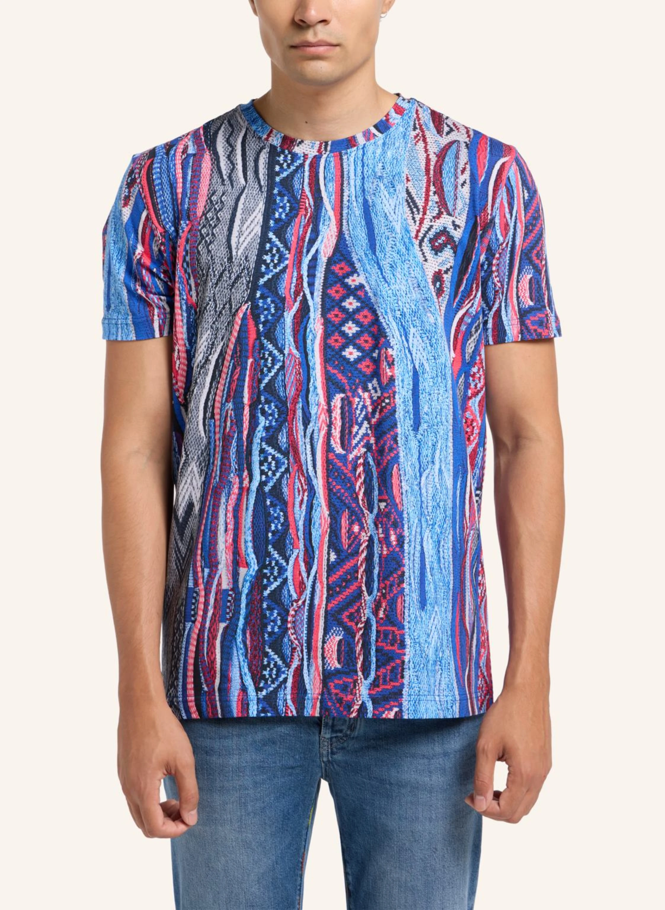 CARLO COLUCCI Alloverprint T-Shirt DI POLI