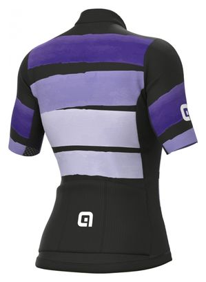 Maillot Manches Courtes Femme Alé Track Violet
