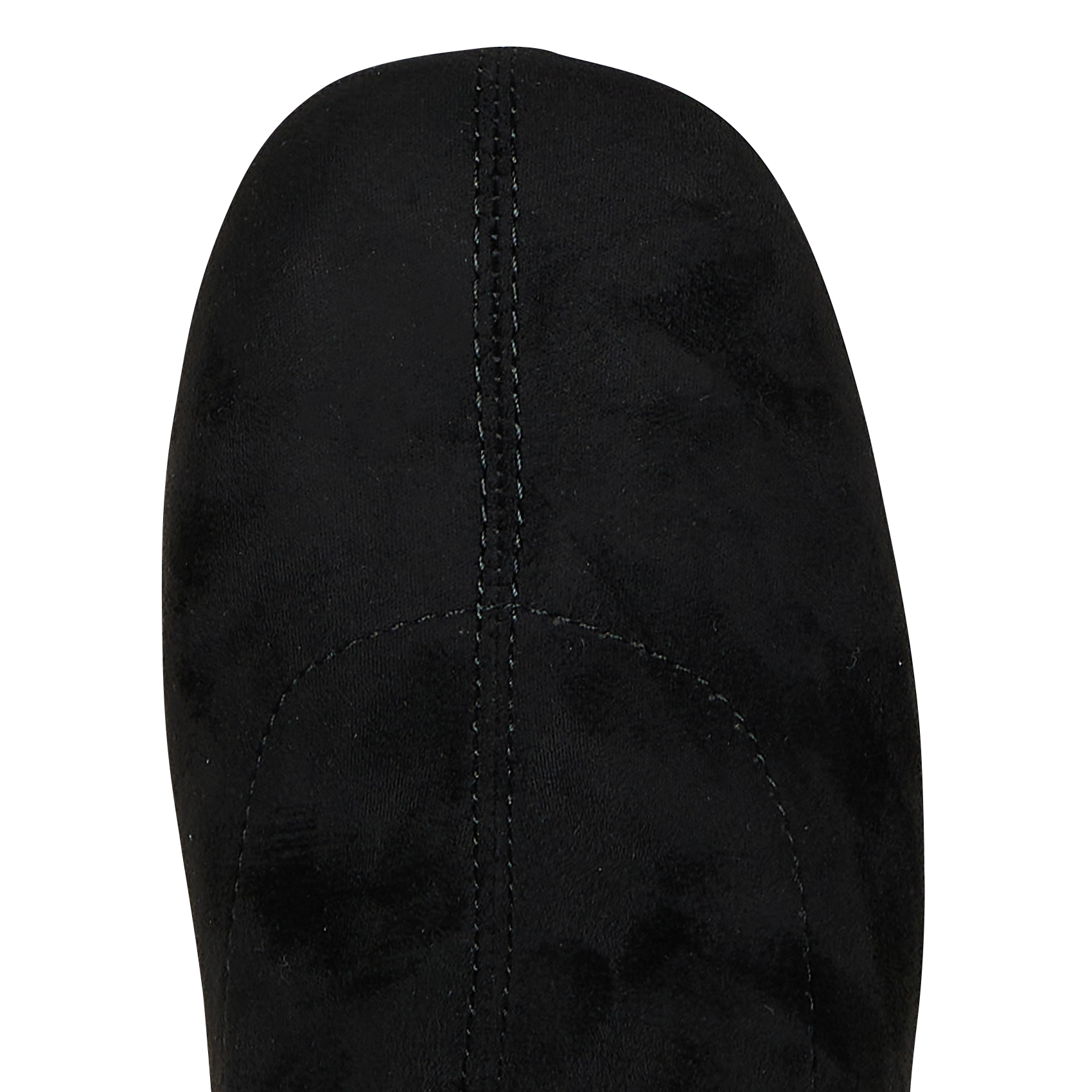 DOROTHY - Bottes en cuir velours| Noir