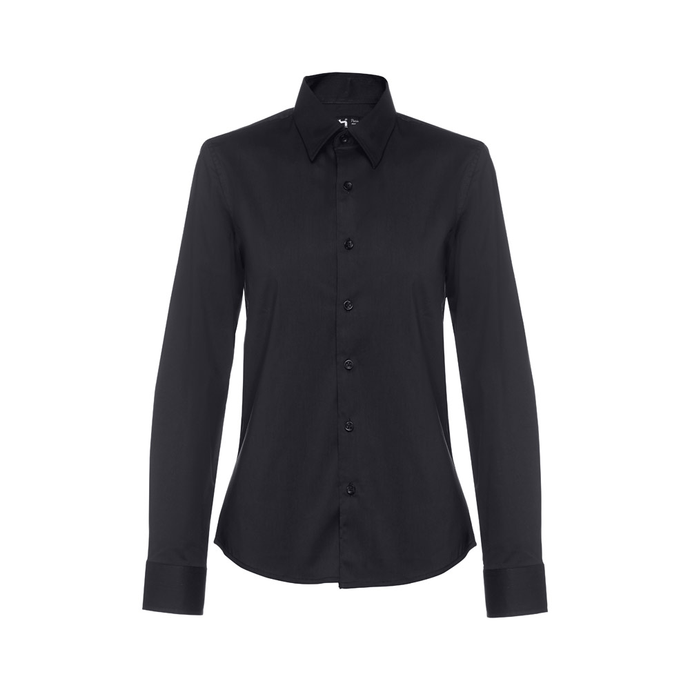TH Clothes 30152 - Chemise en popeline à manches longues pour femmes