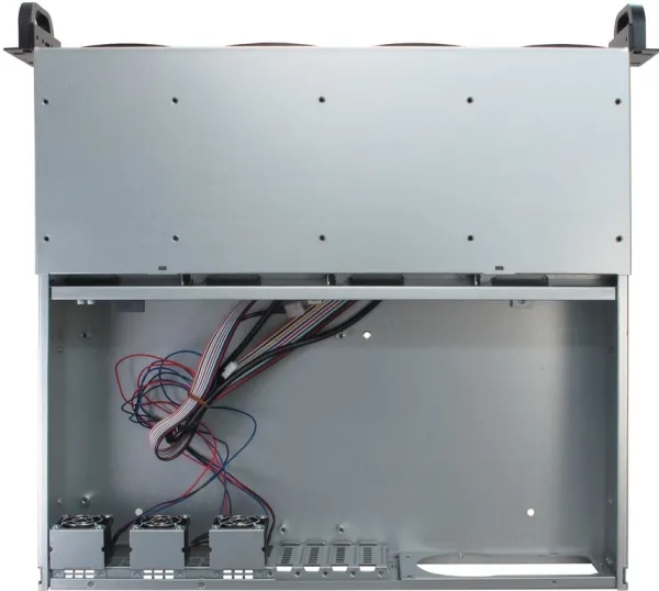 Inter-Tech IPC 2U-2404S - Rack-monterbar - 2U - micro-ATX - SATA/SAS - hot-swap - ingen strømforsyning (ATX) - USB